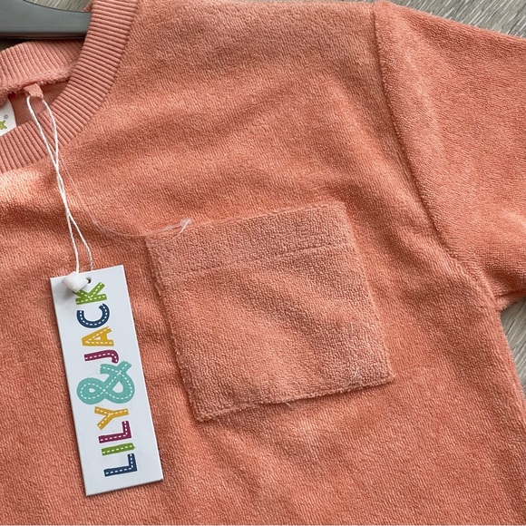 Lily & Jack Orange top kids size 4Y - Picture 4 of 6